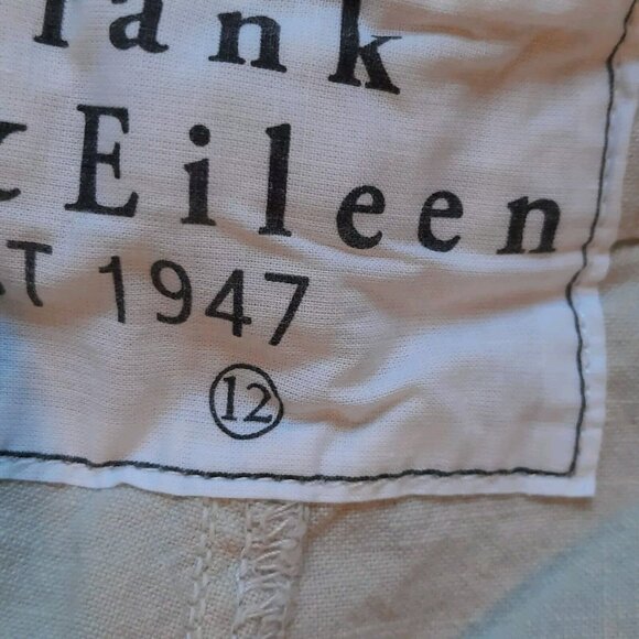 Frank & Eileen Cream Wide Leg Pants - Picture 9 of 15